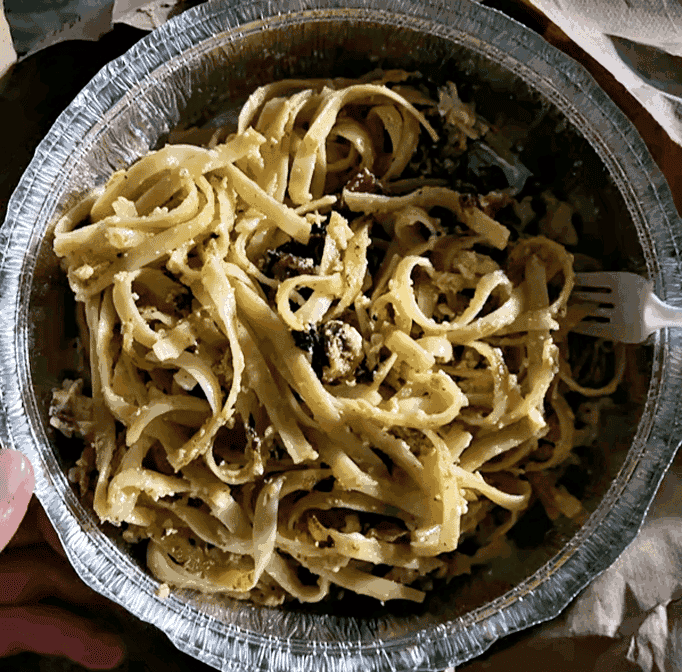 Pasta from Bridgeport Pizza
